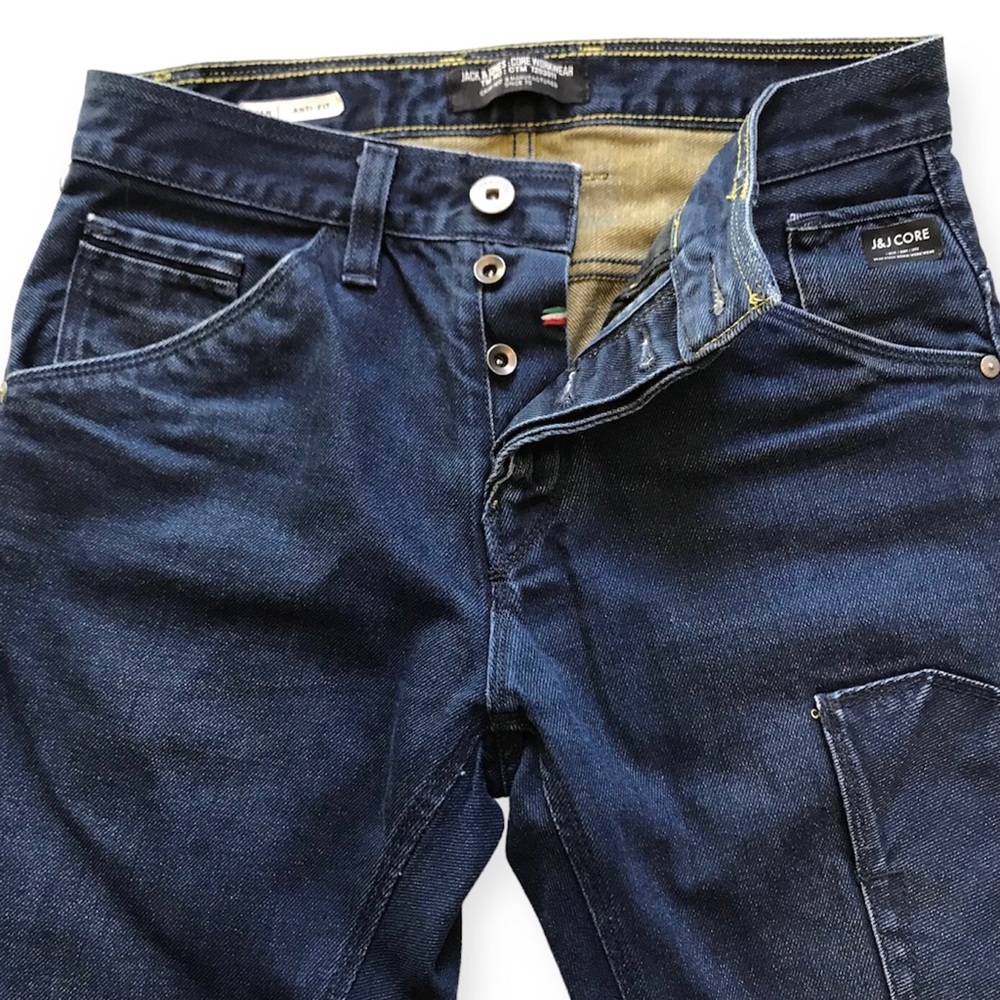 JACK & JONES | CORE Stan Anti-Fit Jeans 30x32 Button Fly